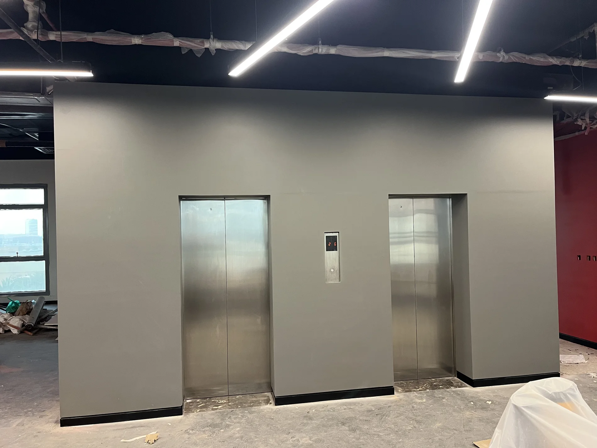 UFC Gym MBZ — Feature Wall & Column Cladding project photo 5